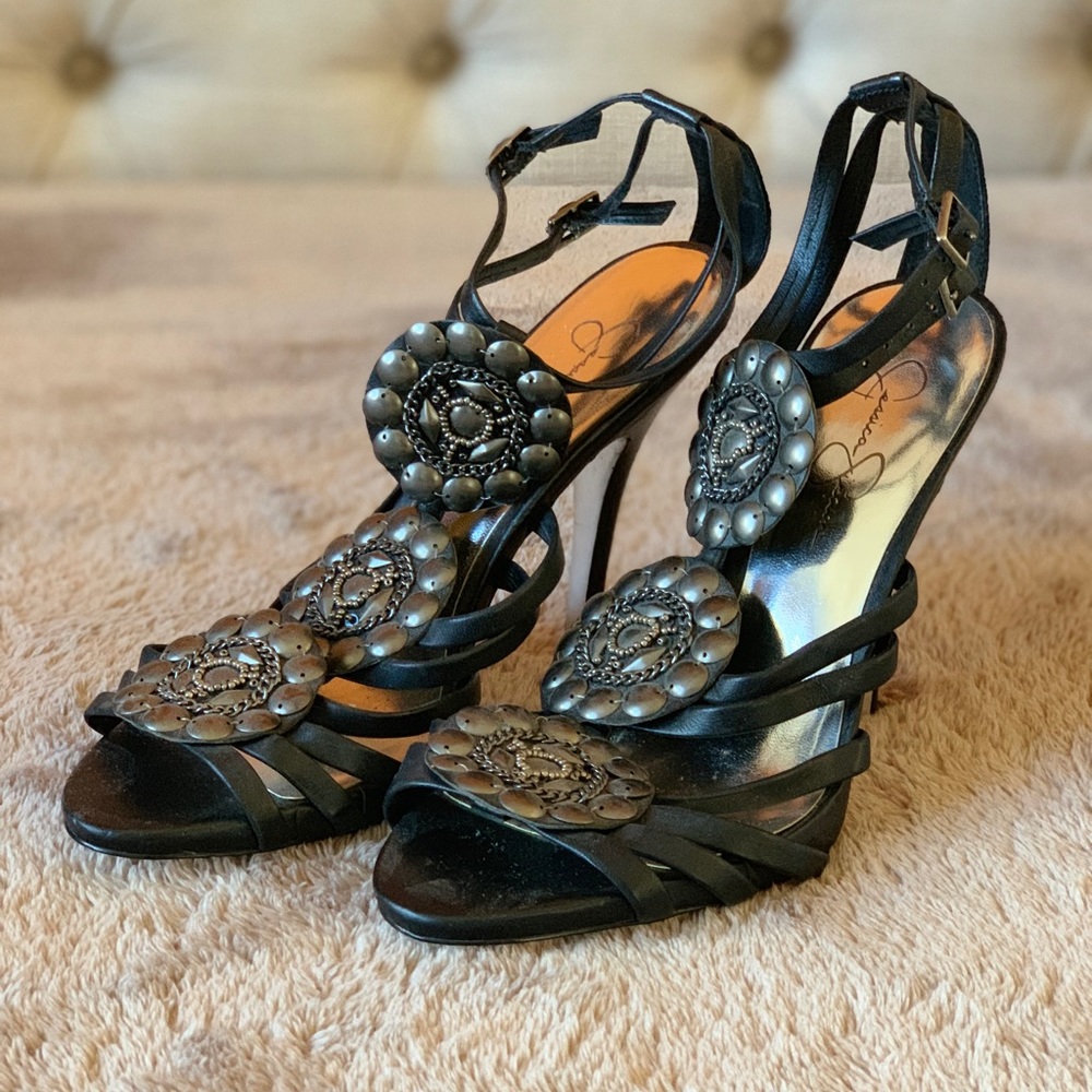 Jessica Simpson Embellished High Heels